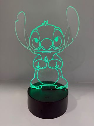 Luz nocturna Stitch con Led Multicolor