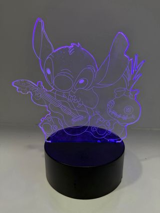 Luz nocturna Stitch con Led Multicolor