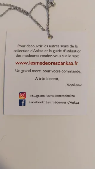 Colgante Ohm Médéores d'Ankaa