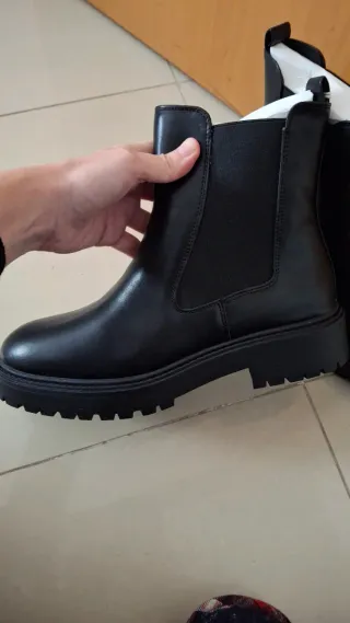 Botín Chelsea Negro