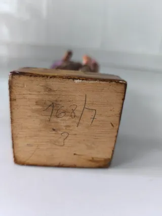 Figura San José estuco sellado Olot