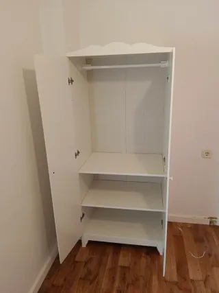 Armario infantil blanco IKEA 80x50x187