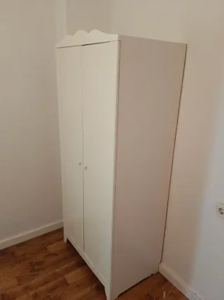 Armario infantil blanco IKEA 80x50x187