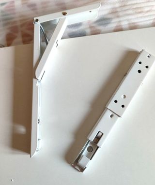 Mesa abatible pared blanca 100x30 cm