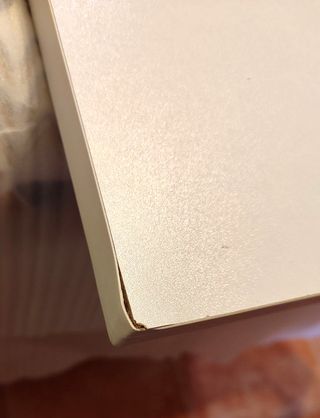 Mesa abatible pared blanca 100x30 cm