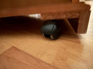 Mueble auxiliar cerezo con cajón y puertas