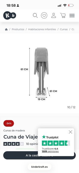 Moisés / Cuna de viaje