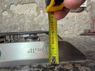 Cocina de gas Smeg 4 fuegos