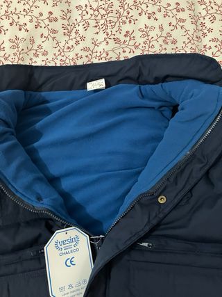 Chaleco Vesin Polar Negro Talla XL