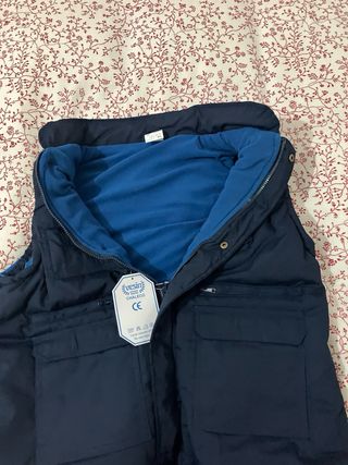 Chaleco Vesin Polar Negro Talla XL