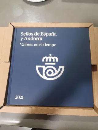 Libro Sellos España y Andorra 2021