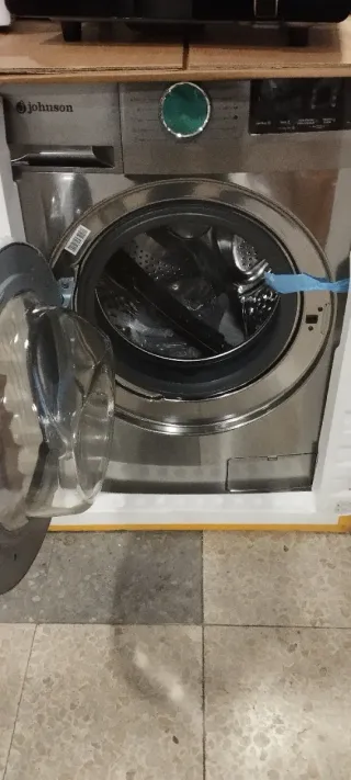 Lavadora Johnson 10kg Clase A Inox