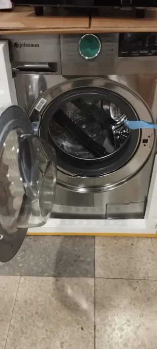 Lavadora Johnson 10kg Clase A Inox