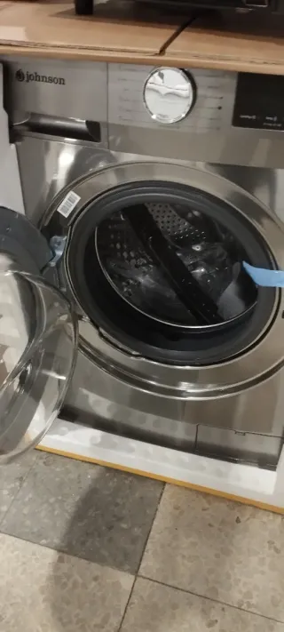 Lavadora Johnson 10kg Clase A Inox