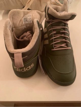 Adidas Hoops 3.0 Mid Scarpa Unisex Verde