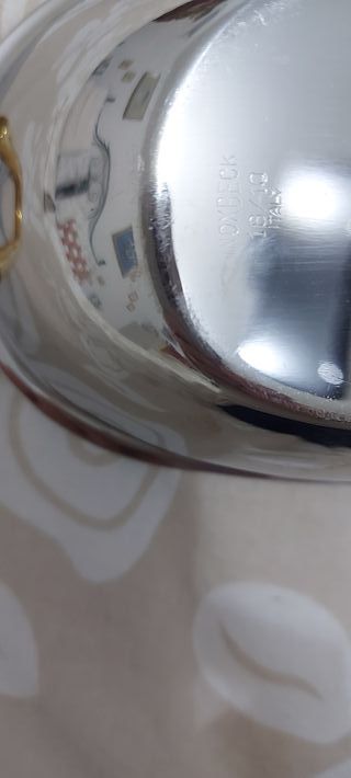 Salsiera acciaio inox 18/10 con cucchiaio