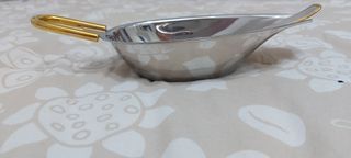 Salsiera acciaio inox 18/10 con cucchiaio