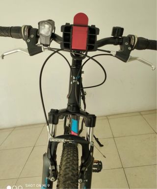 Bicicleta Btwin con cesta