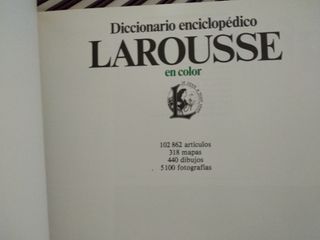 Diccionario enciclopédico Larousse