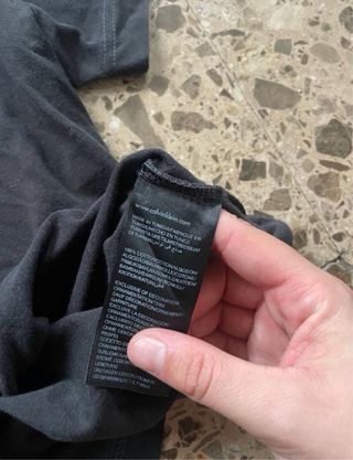 Camiseta Calvin Klein Negra