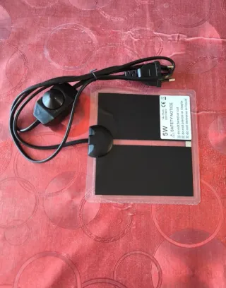 manta termica de calor con termostato