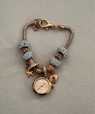 Orologio Bracciale Charm Pandora Stile Oro