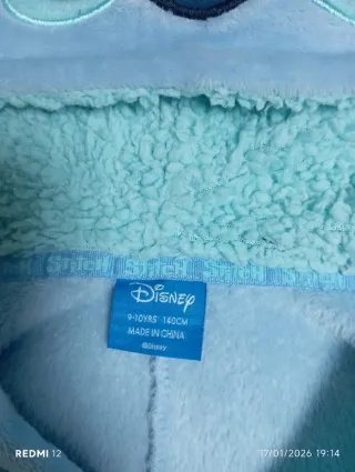 Pijama Entero Stitch 9-10 años Disney