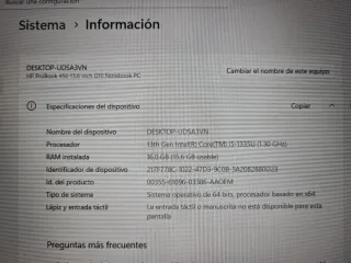 Portátil HP ProBook 450 G10