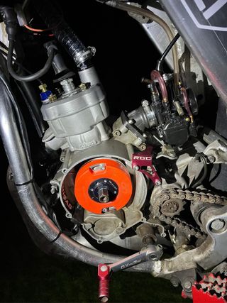 Moto Supermotard Honda HM derrapague racing