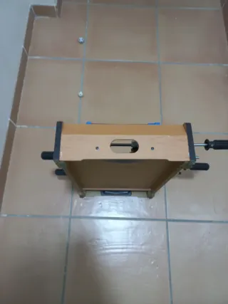 Mini futbolín de mesa