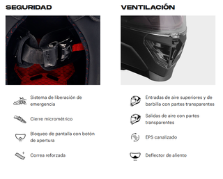 Casco Moto LS2 STORM III Negro Mate XXL EN SU CAJA