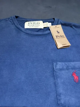 Polo Ralph Lauren Camiseta Azul Talla Xs
