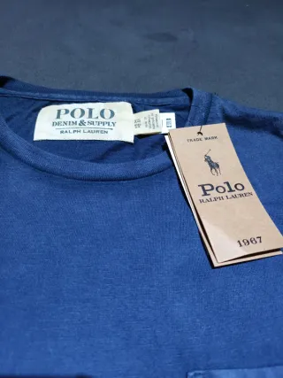 Polo Ralph Lauren Camiseta Azul Talla Xs