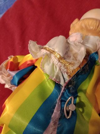 Pagliaccio vintage con carillon funzionante