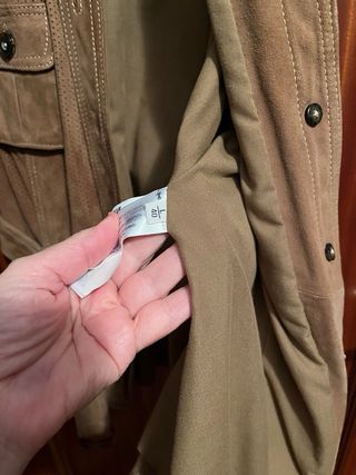 Chaleco Massimo Dutti piel Talla L