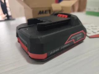 Batería METERIK 20V 2.0AH Lithium, para maquinaria