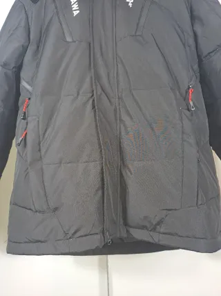 Chaqueta Parka Plumas Negra Talla 3XL - Nueva