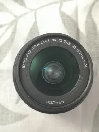 Objetivo Pentax DA L 18-55mm 3.5-5.6 SMC buen est.