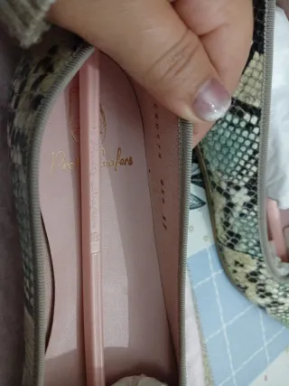 Pretty Ballerinas Zapatos Piel Serpiente