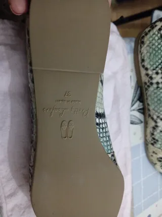 Pretty Ballerinas Zapatos Piel Serpiente