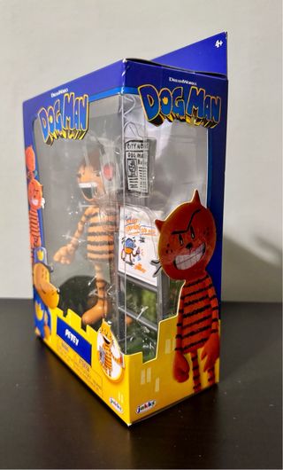 Action Figure Petey Dog Man Dreamworks Jakks