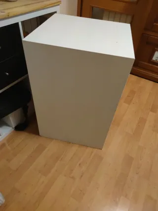 Cajonera blanca despacho/escritorio/dormitorio