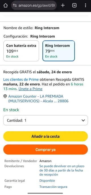 Apertura remota telefonillo / portal