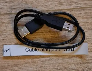 Cable alargador usb. Mide 050m