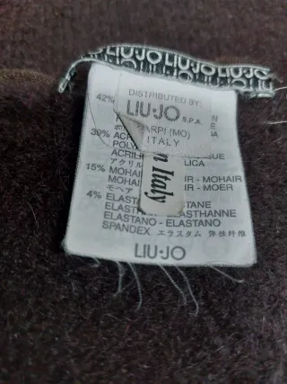 Liu Jo maglione marrone scollo a V