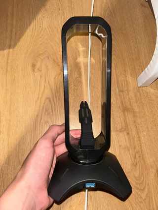 Supporto per Cuffie Mars Gaming LED Nero