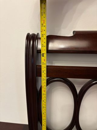 Cabecero de cama de madera