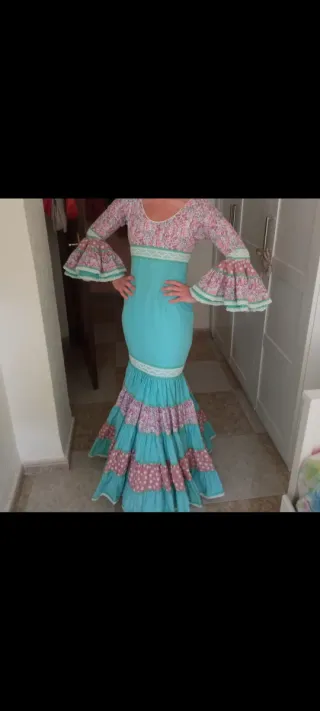 Traje Flamenca Hecho a Mano