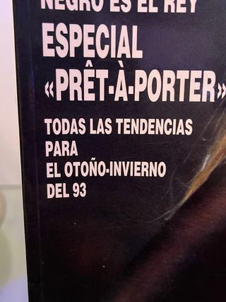 Revista Hola 1993 Claudia Schiffer