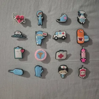 Pins Sanitarios para Crocs